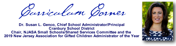 Curriculum Corner April 2019 Curriculum Corner April 2019