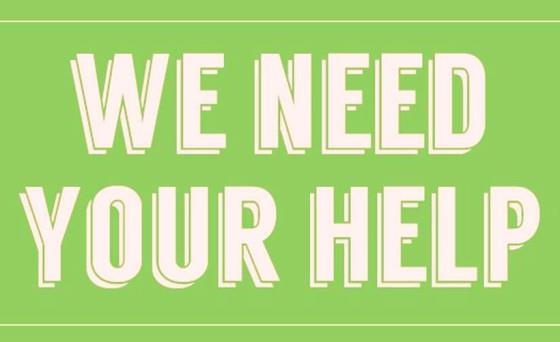 We need your help