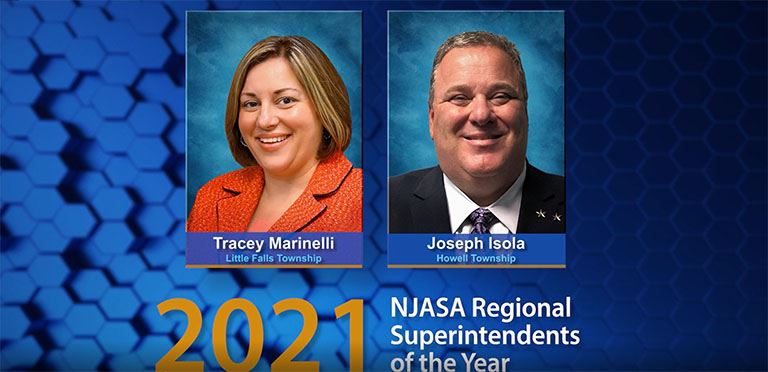 NJASA 2021 Regional Superintendents of the Year Highlights