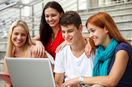 Students at Computer 